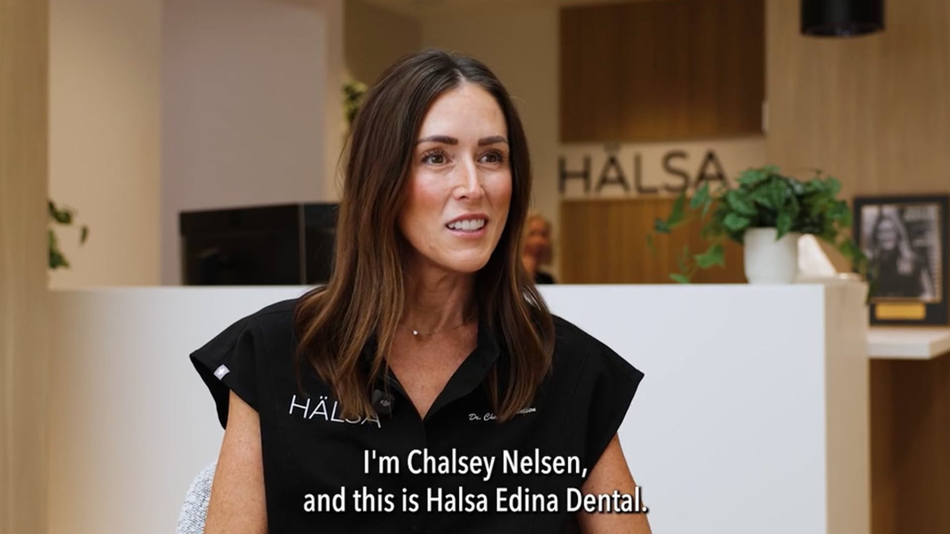 Dr. Chalsey Nelsen introduces Hälsa Edina Dental